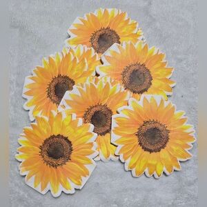 Sunflower Napkins 70pc Set Cocktail Wedding Party Floral Guest Paper Towels NEW